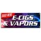 Signmission E-CIGS & VAPORS SOLD HERE BANNER SIGN pipes flavored pens hookah B-E-Cigs & Vapors Sold - alternate 1